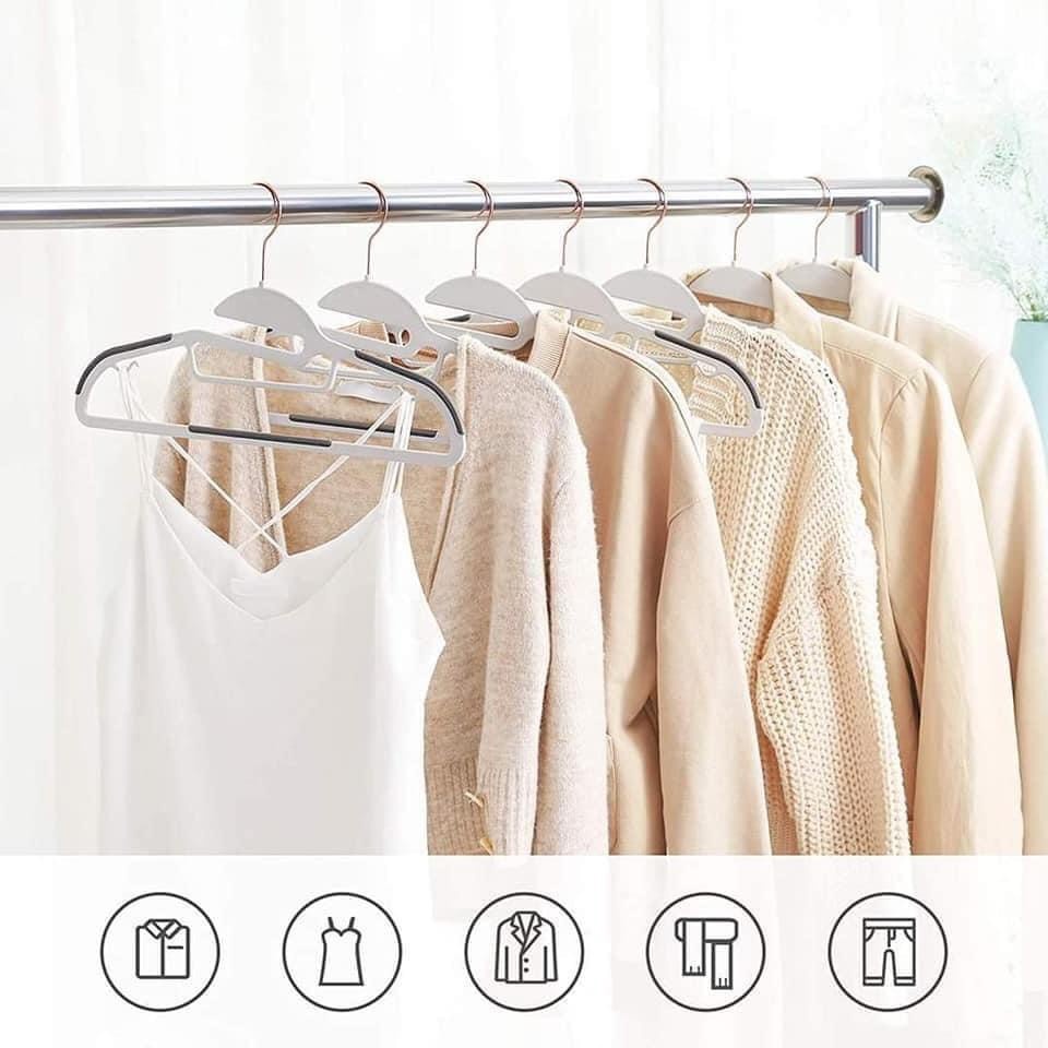 Set mắc treo quần áo - móc treo quần áo Songmics - 30 cái