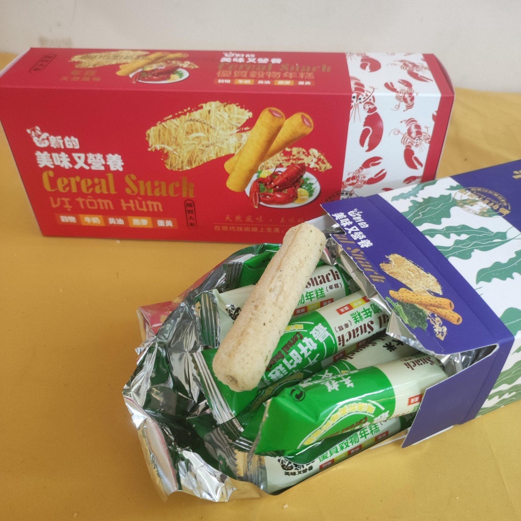 Bánh Ngũ Cốc Cereal Snack Mỹ Liên lên giỏ 180g - SIÊU RẺ