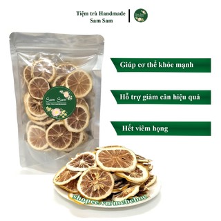 Chanh vàng thái lát 200g trà chanh giúp giảm căng thẳng đẹp da giữ dáng kiểm soát huyết áp