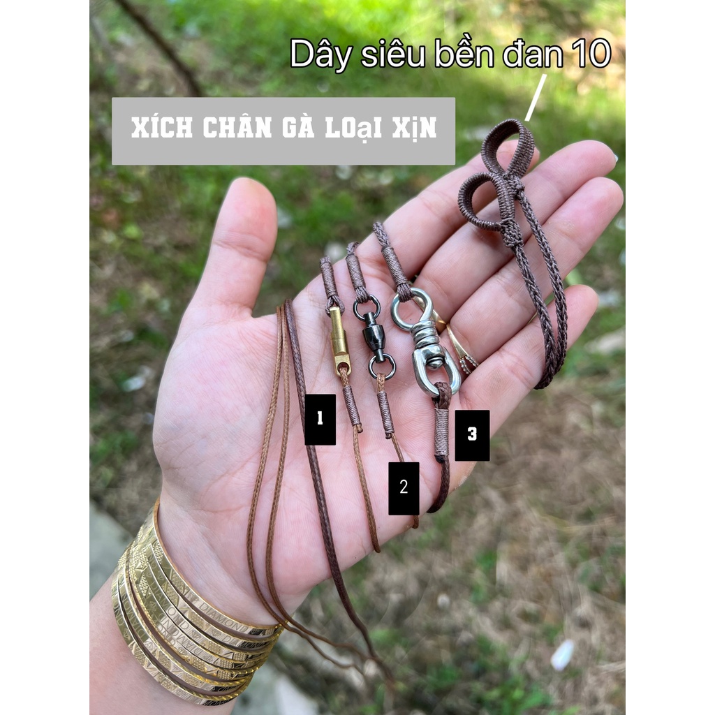 Xích chân gà rừng, gà mồi Cao Cấp giá rẻ