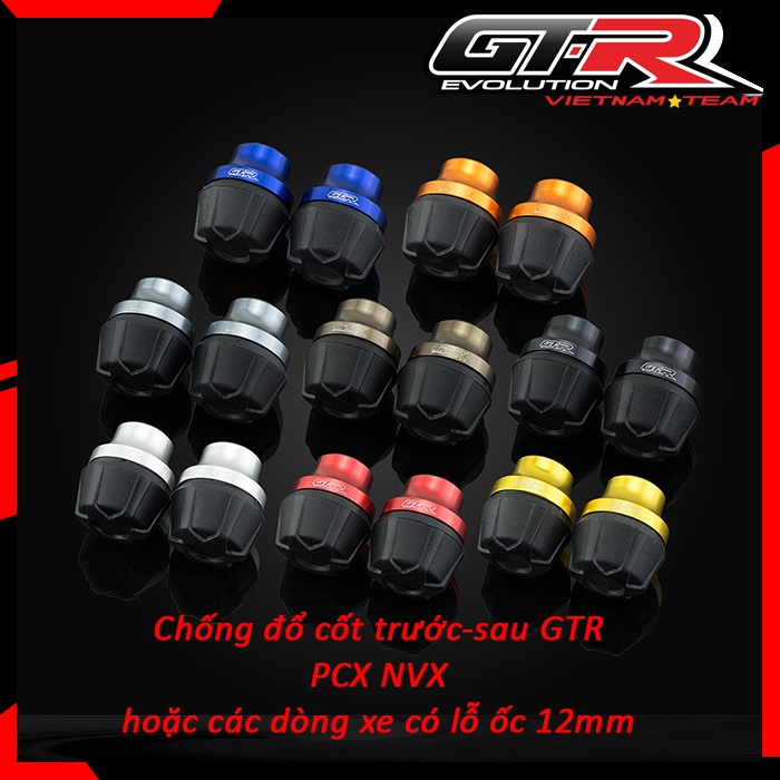 Chống đổ cốt trước-sau GTR PCX CLICK VARIO NVX DRONE LEAD và các dòng xe khác