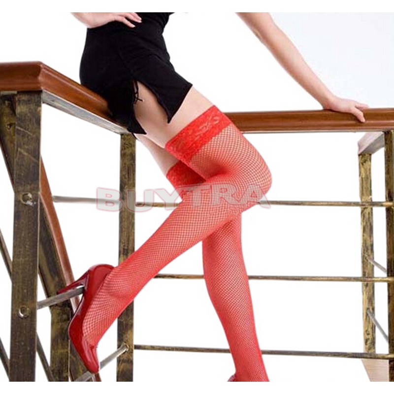 [springeven] Vớ Lưới Dài Cỡ Lớn Quyến Rũ Gợi Cảm Cho Nữ