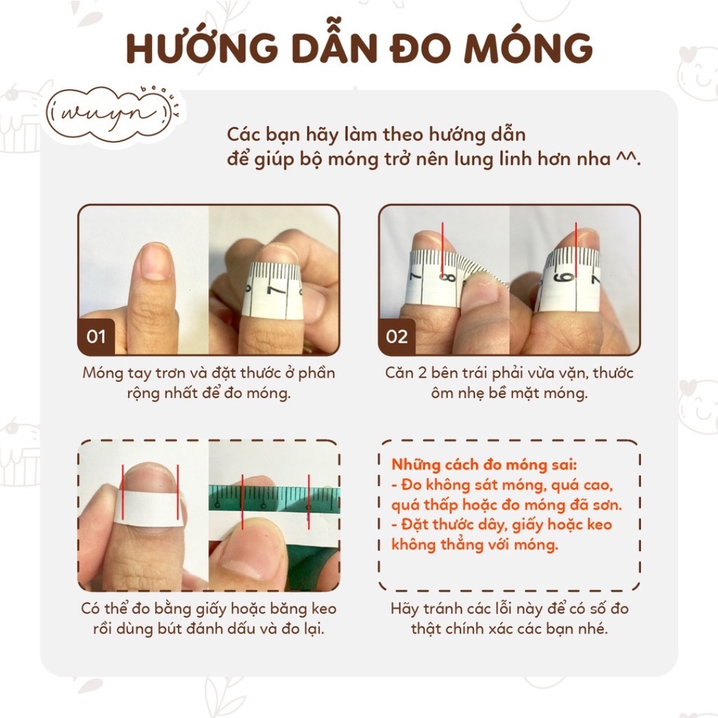 Móng tay giả màu đỏ đính nhũ, đính đá (tặng kèm keo dán + dũa)