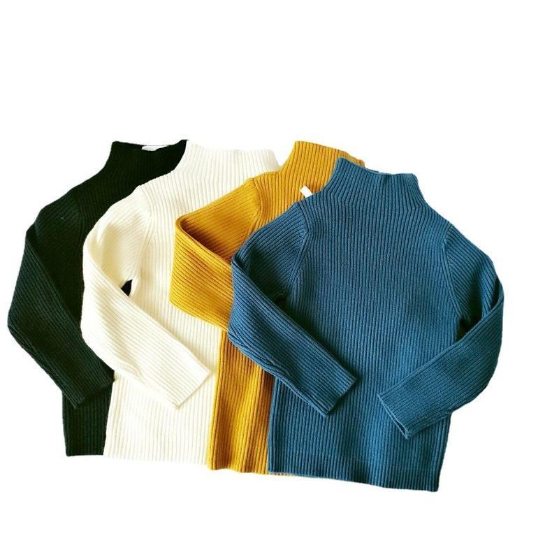 Áo Sweater Cổ Lọ Thời Trang Thu Đông Cho Bé