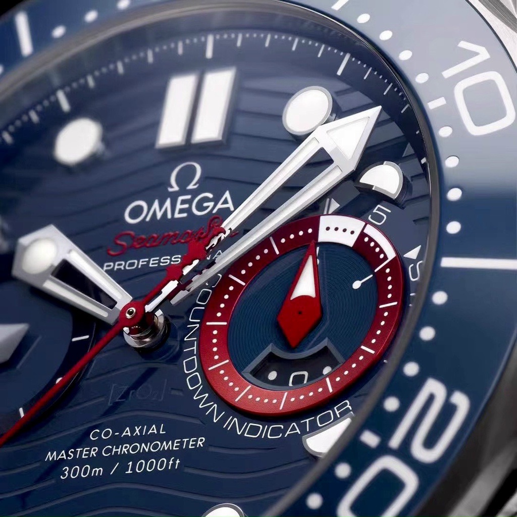 Đồng hồ nam Omega Professional Co-Axial 43mm máy Swissquartz, chạy full kim, full chức năng