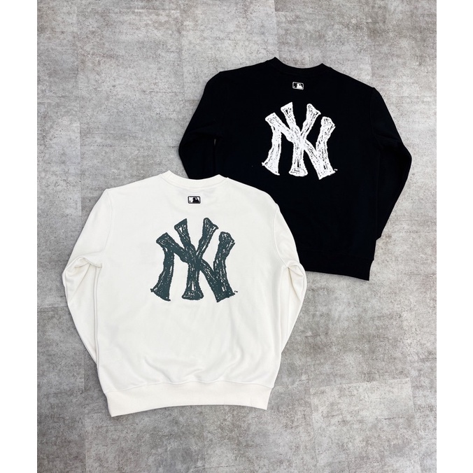 Áo sweater MLB nam nữ in logo cao cấp Áo sweater NY nam nữ chuẩn 1:1