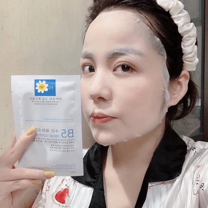 Mặt nạ Yuejin B5 Repair Control EGF Hàn Quốc Mit Beauty phục hồi cấp ẩm dưỡng da cắng bóng sáng khỏe