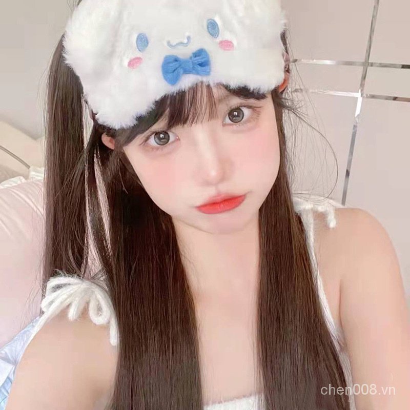 Hàng Có Sẵn Sàng Vận Chuyển Ngay Lập Phương Hàng Có Sẵn#Hellokitty Miếng Bịt Mắt Ngủ 12 / 20mm Hình Hello Kitty / Chó Cinnamon Nhồi Bông Đáng Yêu