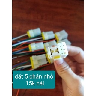 Dắt rơ le 5 chân to và nhỏ. giá 1 cái