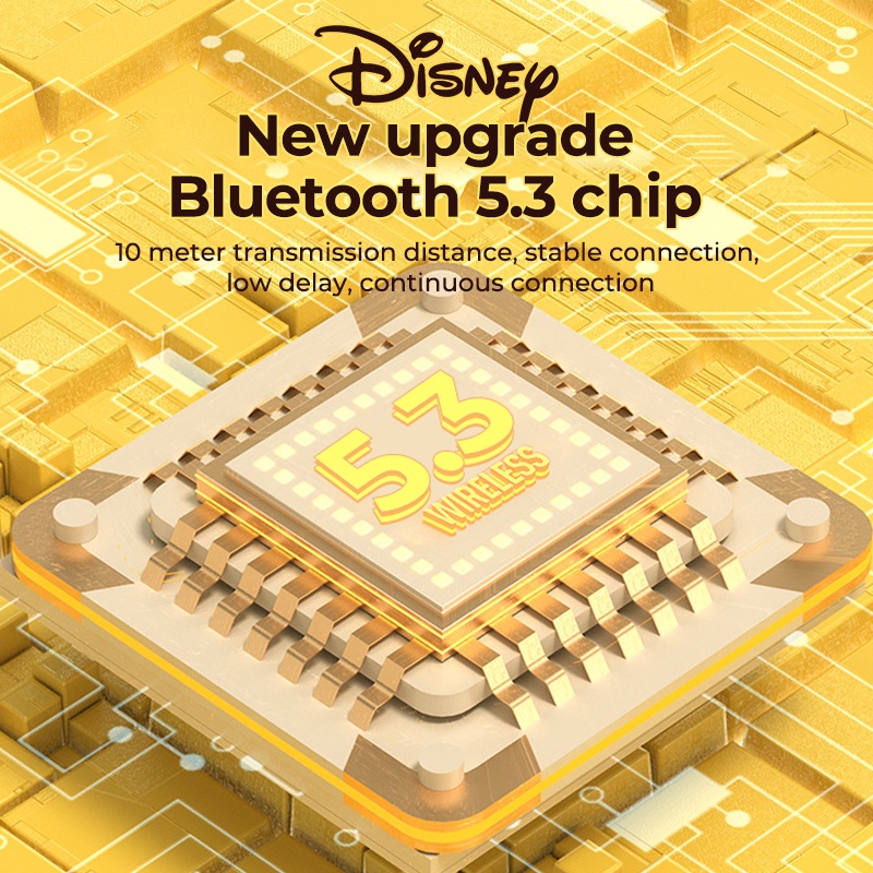 Tai Nghe Bluetooth Không Dây Disney LF220 TWS V5.2 Âm Thanh Hifi Micro Đàm Thoại Chống Nước Chống Ồn