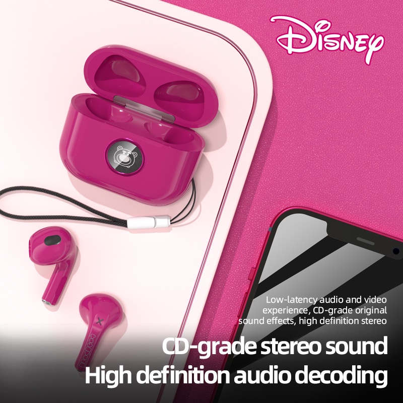 Tai Nghe Bluetooth 5.1 Không Dây LY-887 Chống Ồn Kiểu Dáng Thể Thao Disney