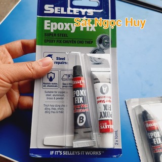Keo ab 2 thành phần dán sắt chính hãng EPOXY FIX keo chịu lực