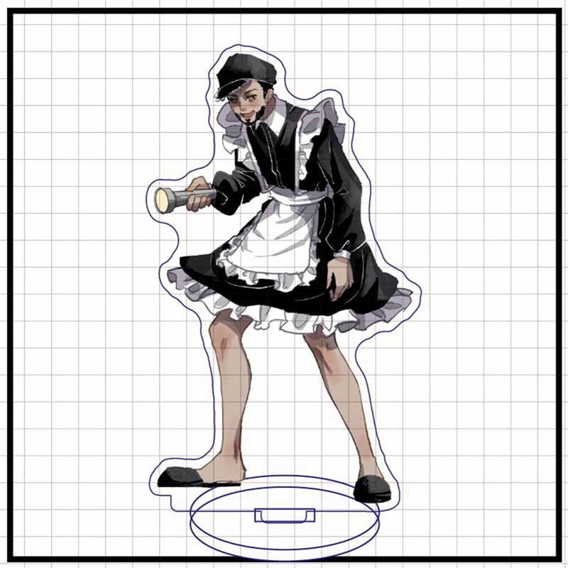 Mô Hình Nhân Vật Hamlet Macbeth Peripheral Action Đứng Để Bàn Trang Trí