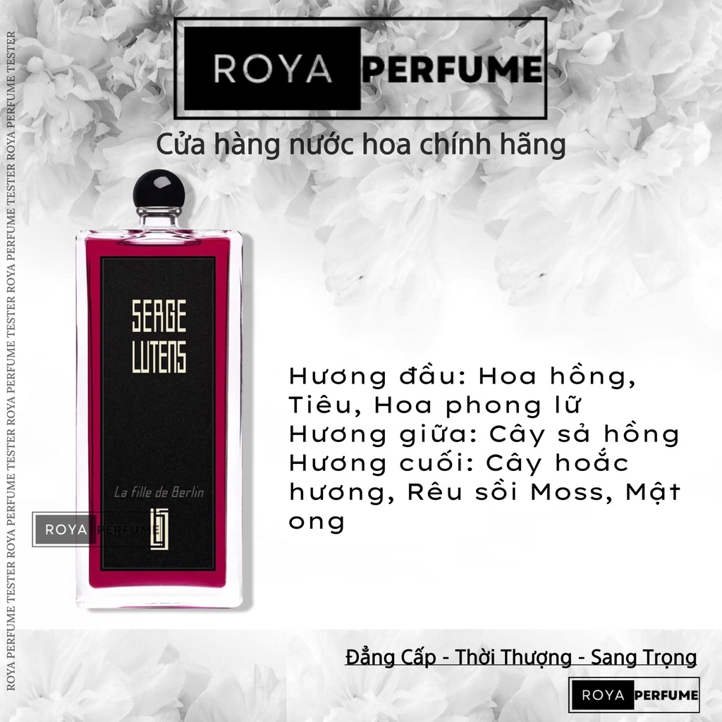 -𝑹𝑶𝑱𝑨- Nước hoa La Fille de Berlin Serge Lutens -𝑹𝑶𝑱𝑨-