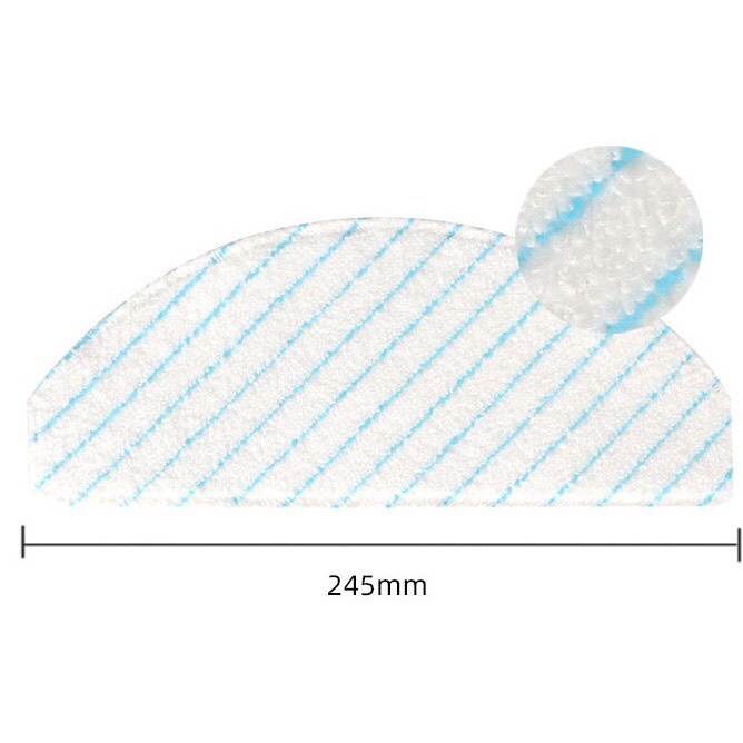 Khăn Lau Rung Robot Hút Bụi Ecovasc Deebot T8 Aivi /T8 Power/ T8 Max/ T8 Aivi plus/T9 Aivi