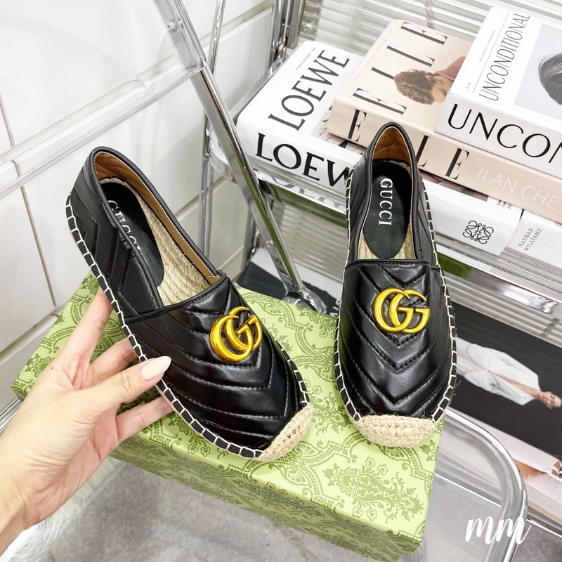 Giầy Slipon viền cói gu••cci super fullbox