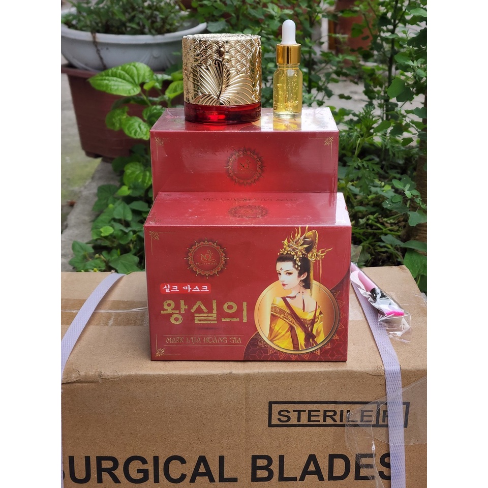 Cấy trắng lụa Hoàng Gia dùng cho spa và cá nhân