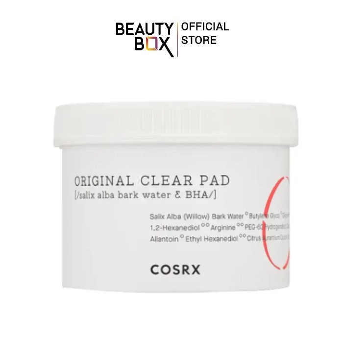 Miếng Làm Sạch Tế Bào Chết Cosrx One Step Original Clear Pad 70 pads