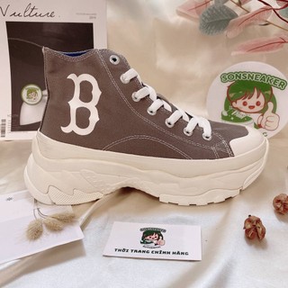 [Chính Hãng] Giày MLB Chunky High Đen Black