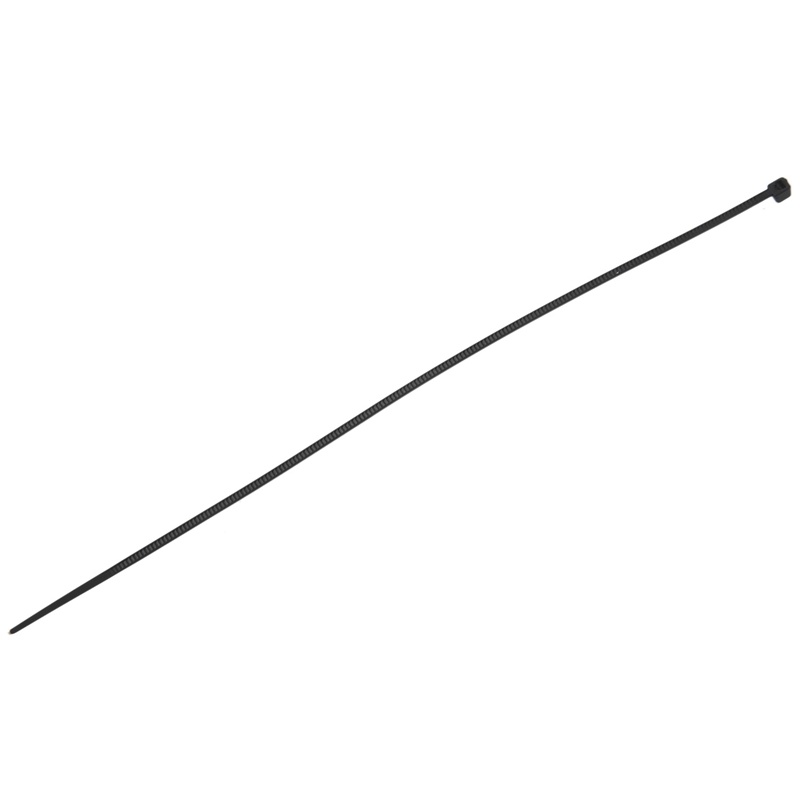 Bộ 100 Dây RúT MàU Đen MỏNg 200Mmx3Mm Chuyên DụNg LàM Dây CáP