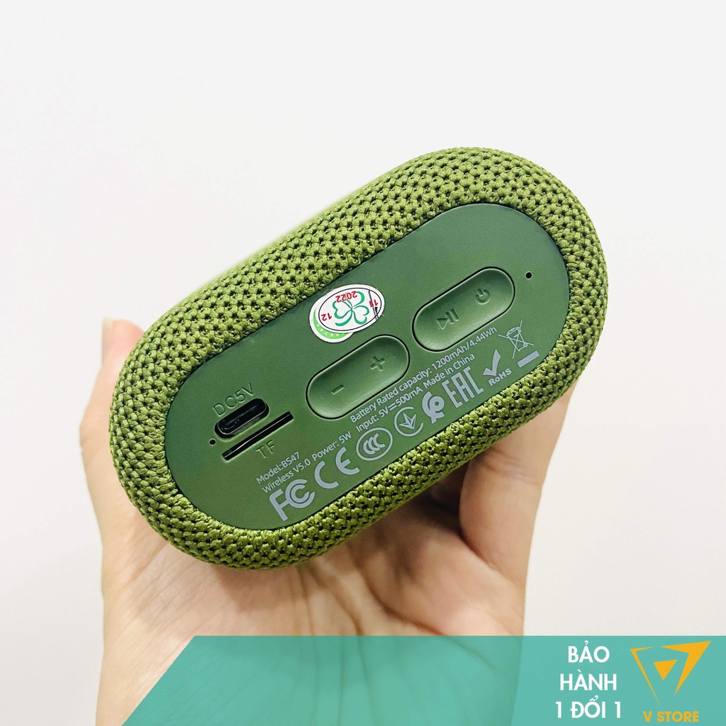 Loa mini bluetooth bs34 BS47 hoco nghe nhạc không dây thẻ nhớ tf usb aux 3.5 radio fm chống nước ipx5 hay rẻ