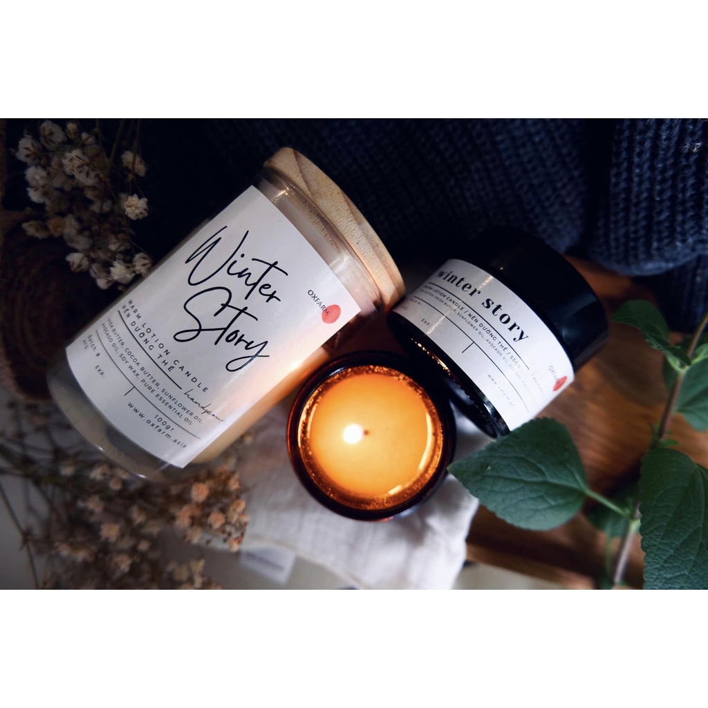 Nến thơm - Candle - Winter story