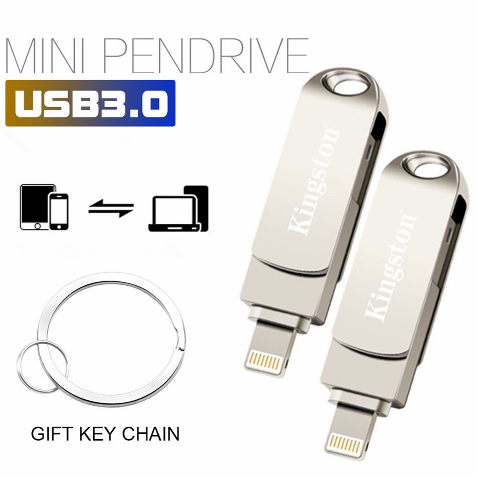 Ổ đĩa Flash Usb 2 trong 1 1TB Otg Pen Drive 512GB Usb Stick cho iPhone Lưu trữ bên ngoài Pendrive