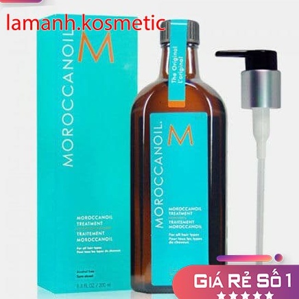 Dầu dưỡng tóc Moroccanoil Tinh dầu dưỡng phục hồi tóc hư tổn khô xơ Moroccanoil Treatment Oil  25ml - 200ml chính hãng