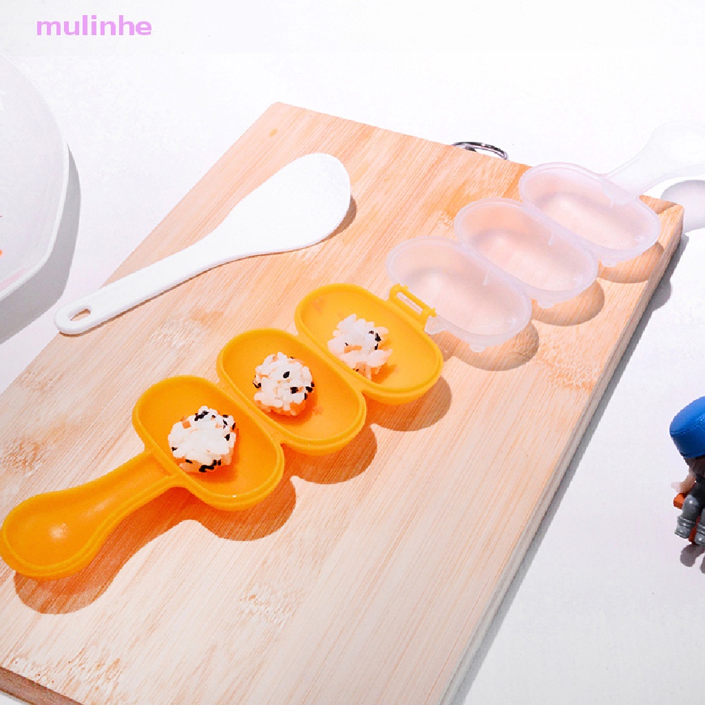 Set 2 Khuôn Làm Cơm Nắm DIY Dành Cho Trẻ Em