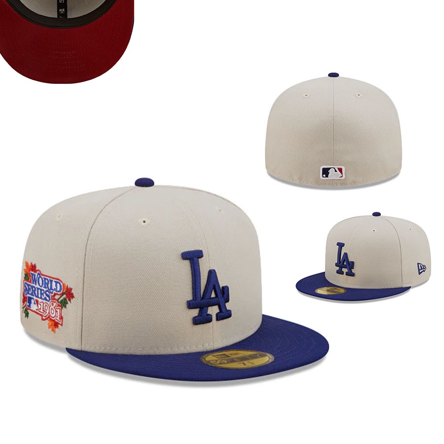 Mũ Dodgers Mũ Bóng Chày Full Closed Mũ Hip Hop Mũ Thể Thao Mũ unisex