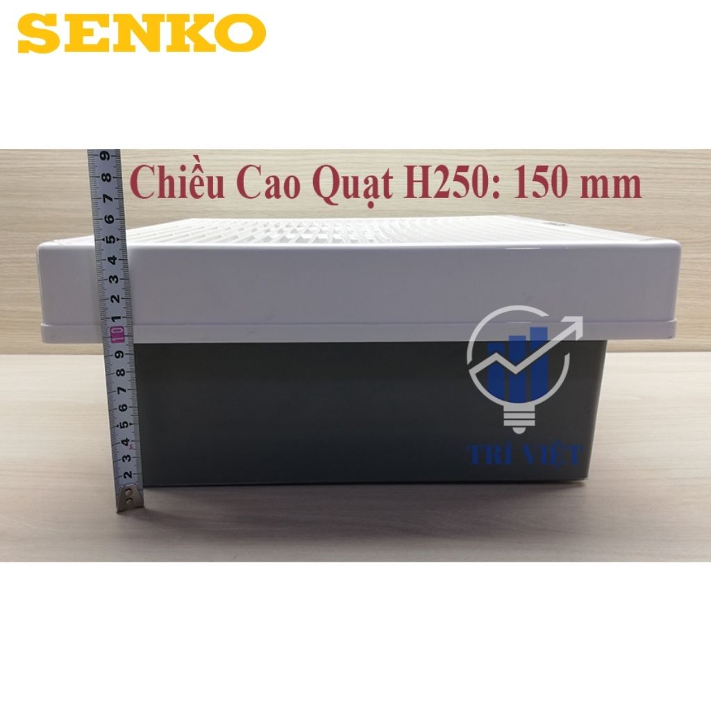 Quạt Hút Tường Thông Gió Senko H100, H150, H200, H250- Hàng chính hãng BH 24 tháng - hút mùi thông gió hiệu quả | BigBuy360 - bigbuy360.vn