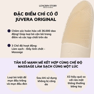 Máy Rửa Mặt Juvera Original Thế Hệ Mới
