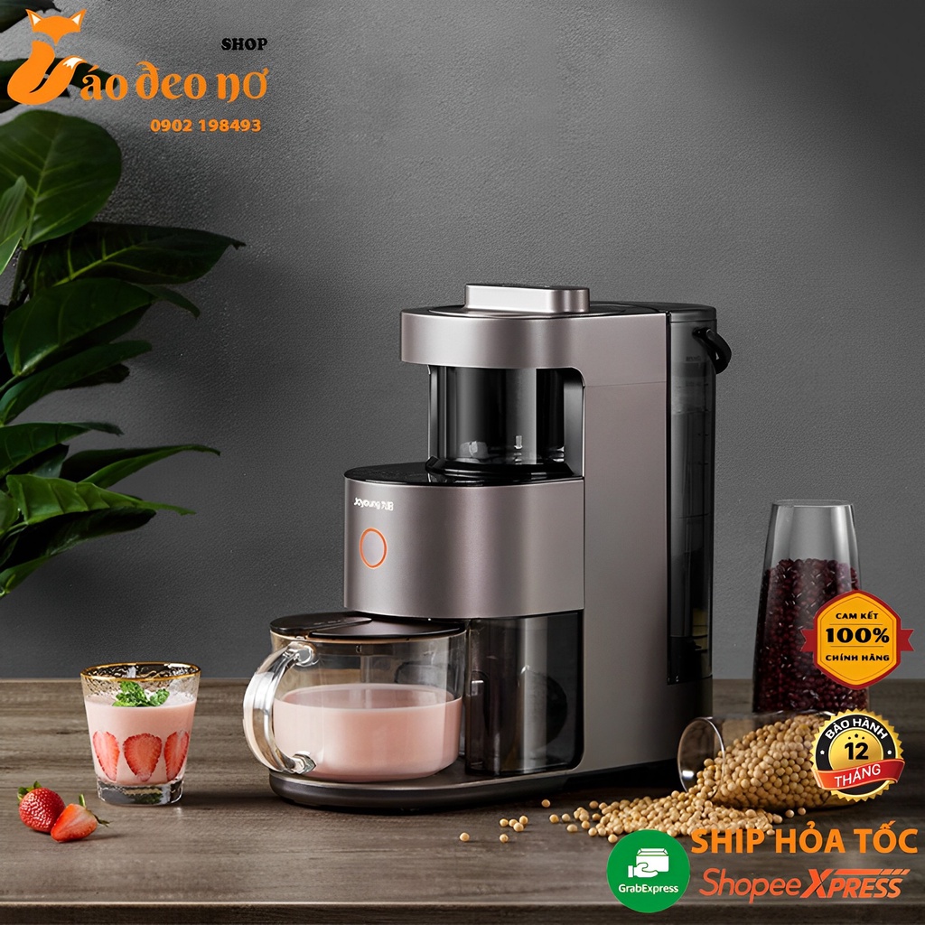 Máy Làm Sữa Hạt JOYOUNG J1 Chính Hãng Bảo Hành 12 Tháng - Cáo Đeo Nơ