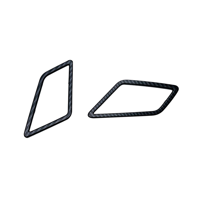 Khung Dán Trang Trí Lỗ Thông Gió Bằng Sợi Carbon Cho Mitsubishi Outlander 2022 2023 RHD