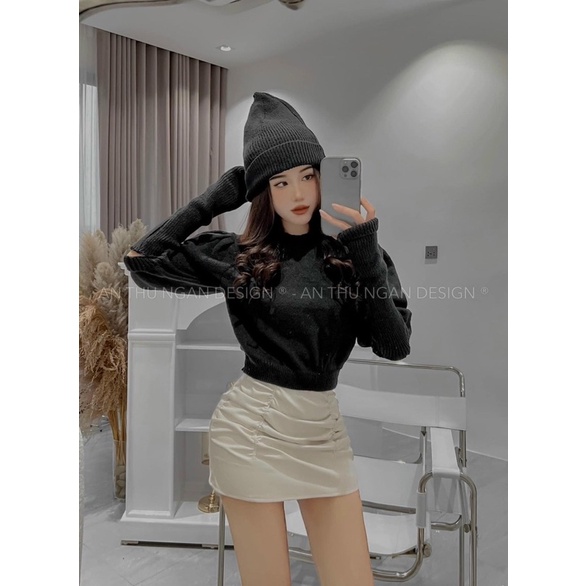 Áo Len 3 Chi Tiết Siêu Hot kèm mũ và găng tay