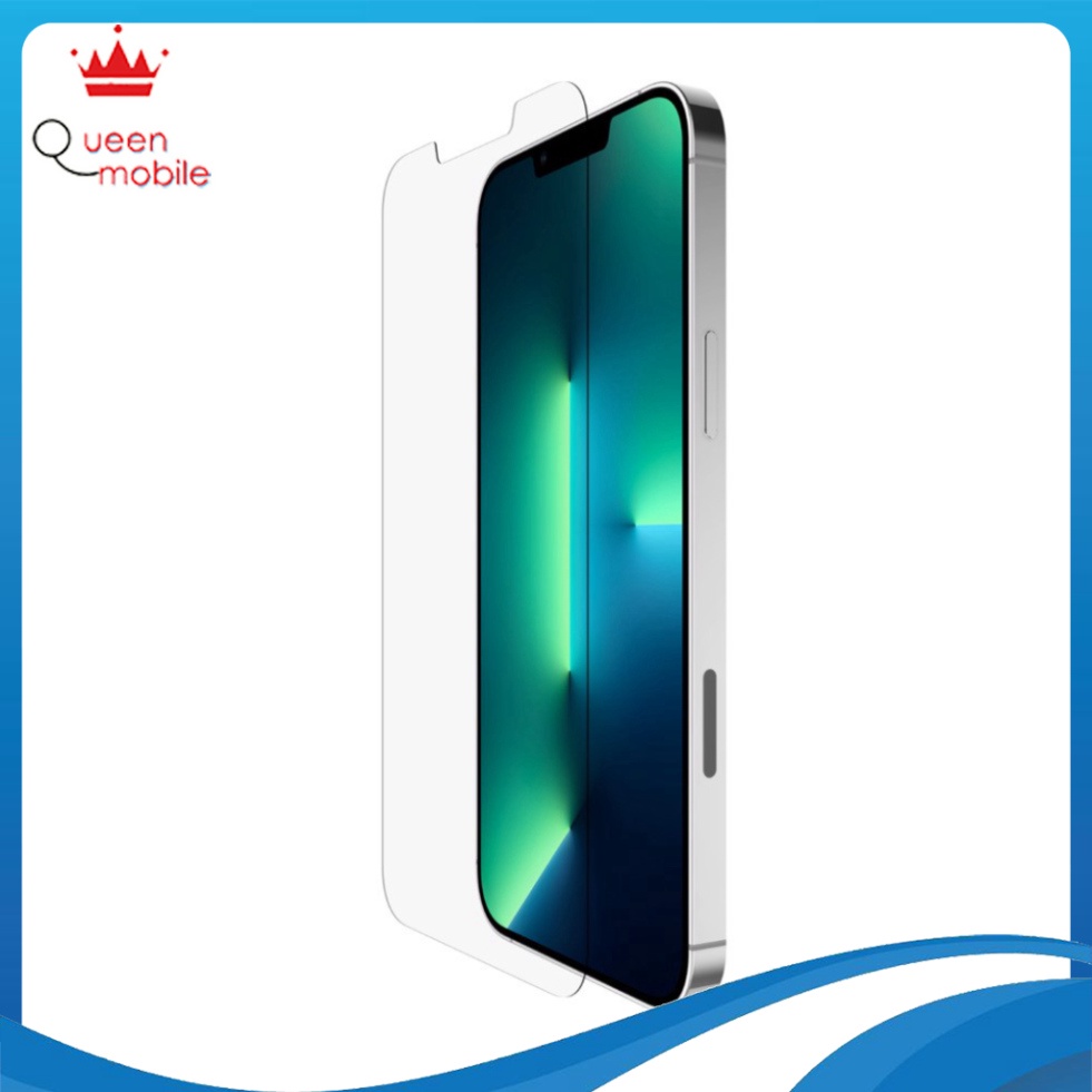 Combo 2 tấm dán screen Belkin cho iPhone 13 (không khay dán) - Hàng chính hãng [Queen Mobile giá tốt]