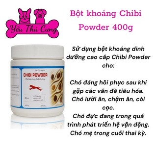 Bột khoáng chibi powder 400g - yeuthucung - 0178