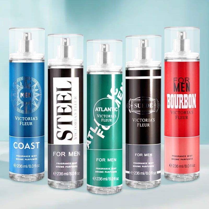 Xịt Thơm Body Mist 236ml Victoria Fleu Nam Tính, Lịch Lãm, Cuốn Hút Hàng Nội Địa Trung