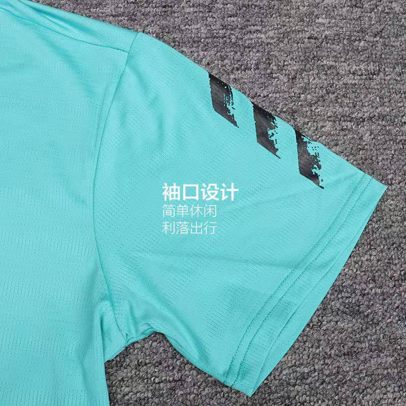 Xuất Khẩu Sang Nhật Bản Áo Thun Thể Thao Tay Ngắn Bằng Lụa Lạnh Nhanh Khô Thoáng Khí Phong Cách Mới Mùa Hè