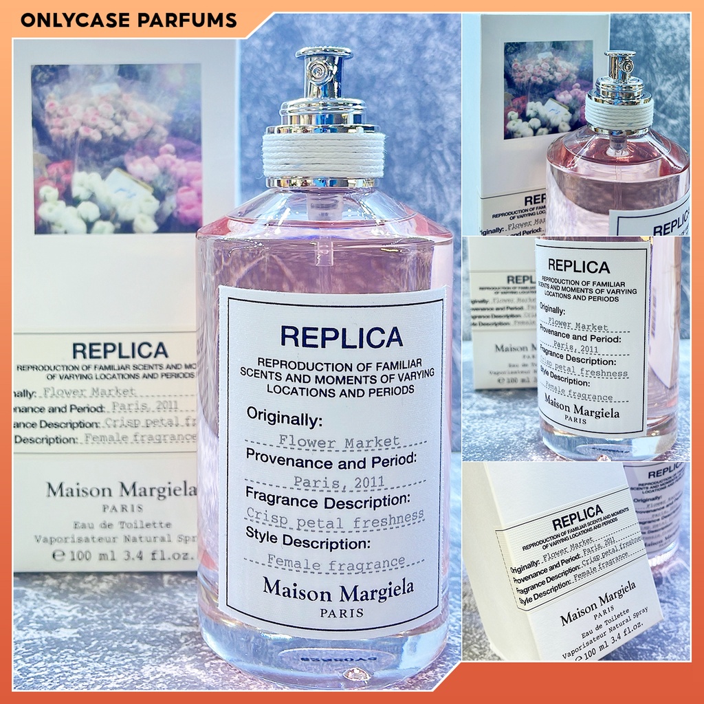 Nước Hoa Nữ hàng Pháp Replica Flower Market chai 100ml . Lưu hương 12-14h