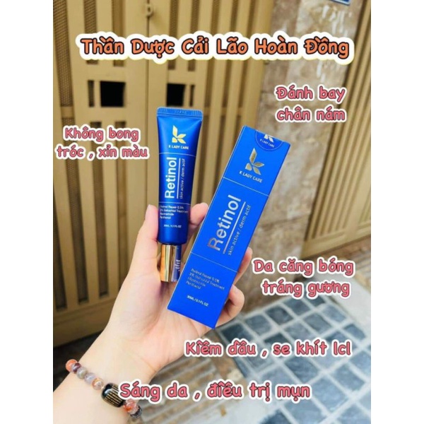 Kem retinol klady care 30ml