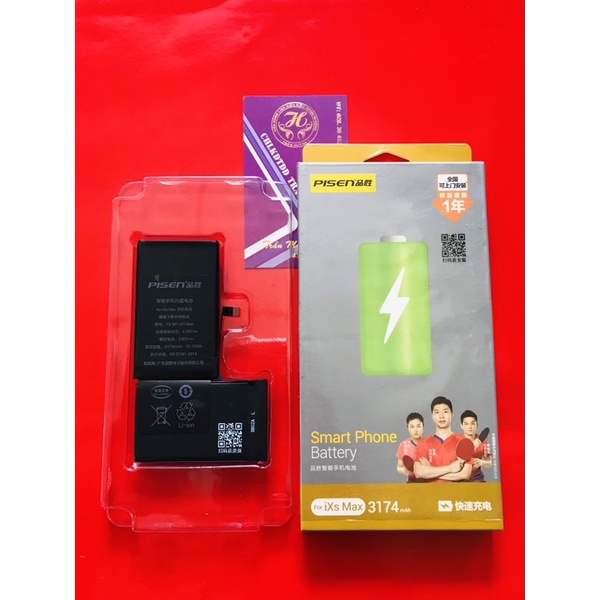 pin đt táo XS max pisen (như hình chụp)