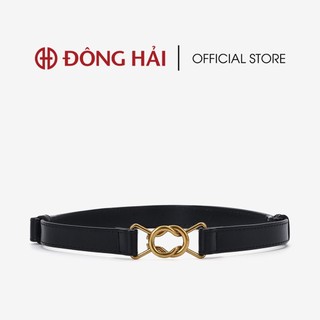 Nịt nữ Đông Hải da cao cấp thiết kế dây mảnh khóa cài mạ vàng thanh lịch - MT34