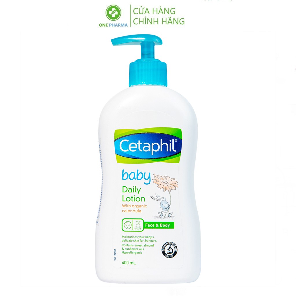 Sữa dưỡng da Cetaphil cho bé - Cetaphil Baby Daily Lotion 400ml