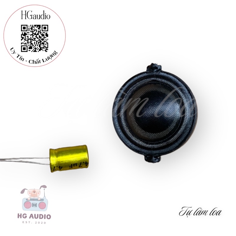 Loa treble,loa treble rời UFLC Dome rời 8 ohm 20W tặng kèm tụ