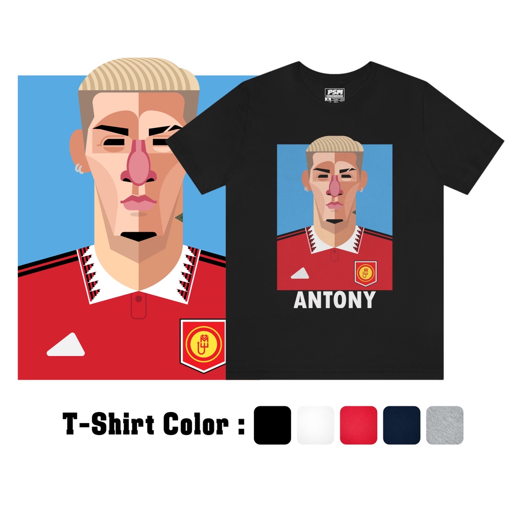 Áo thun bóng đá PSM Antony Manchester United 2022-23 Áo sơ mi