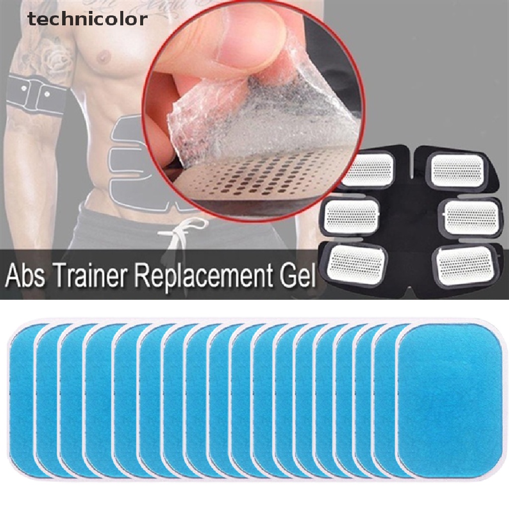 Tấm Đệm Gel Abs Tập Cơ Eo EMS Thay Thế Nhiều Màu Sắc