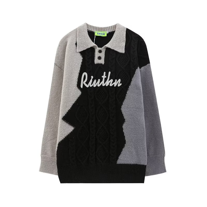 ♞AFF LIGA♞ Áo Thun Polo Dài Tay Mềm Mại Phong Cách Hàn Quốc Thời Trang Mùa Thu Cho Nam