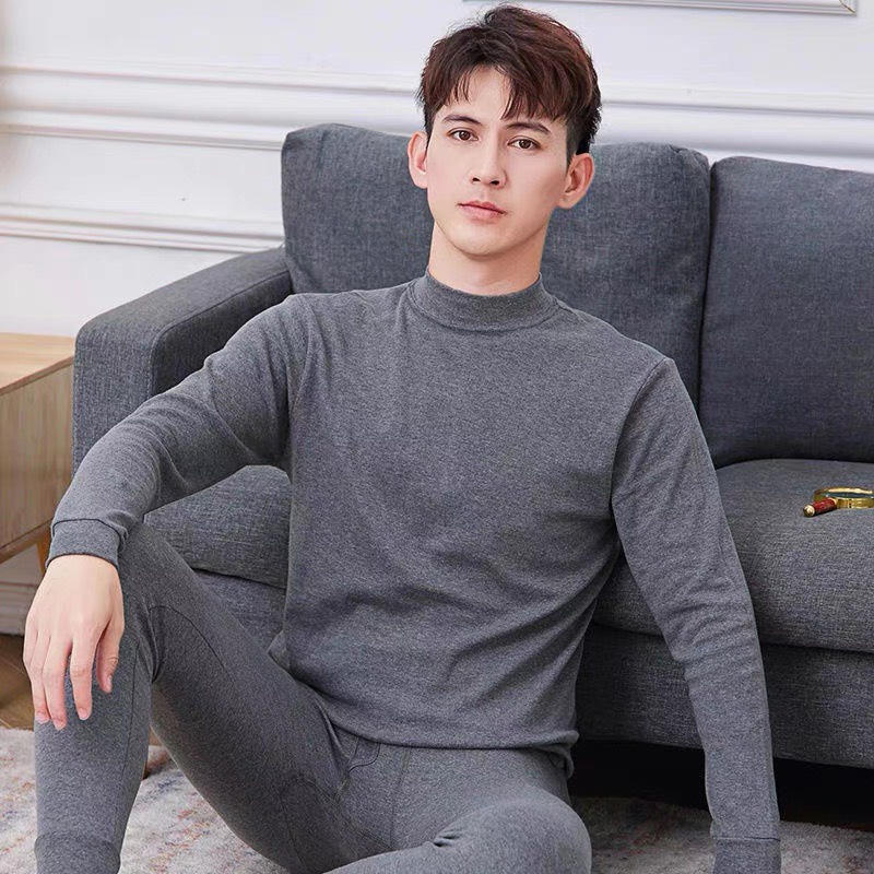 Áo thun nam dài tay - áo giữ nhiệt nam cổ lọ phong cách hàn quốc from dáng body cực kỳ ấm co giãn 4 chiều