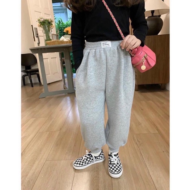 SET 4 QUẦN NỈ BÔNG ĐÁP LOGO BG
